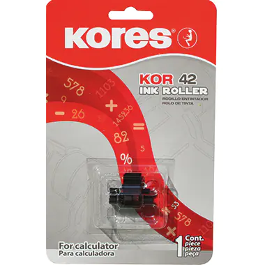 Kores Tischrechnerfarbrolle G745SR Casio HR 150TEC schwarz/rot Kores Tischrechnerfarbrolle G745SR Casio HR 150TEC schwarz/rot
