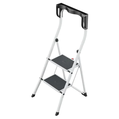 Hailo Stehleiter K75 ComfortLine 2,47m Stahl weiß 2 Stufen Hailo Stehleiter K75 ComfortLine 2,47m Stahl weiß 2 Stufen
