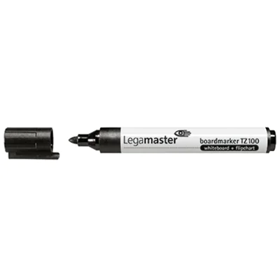 LEGAMASTER TZ 100 Boardmarker schwarz, 10 Stück(e), Schwarz, Schwarz, Weiß, Schwarz, Weiß, Kunststoff, 1,5 mm 7-110501