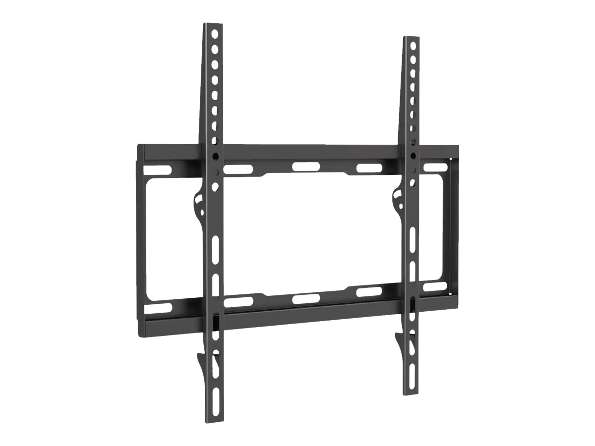 equip - Befestigungskit (Wandmontagehalterung) - für Flachbildschirm - kaltgewalzter Stahl - Schwarz - Bildschirmgröße: 81-140 cm (32"-55") - Wandmontage