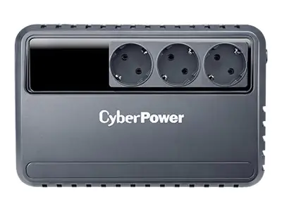CyberPower Backup Utility Series BU600E - USV - 360 Watt - 600 VA - Ausgangsanschlüsse: 3