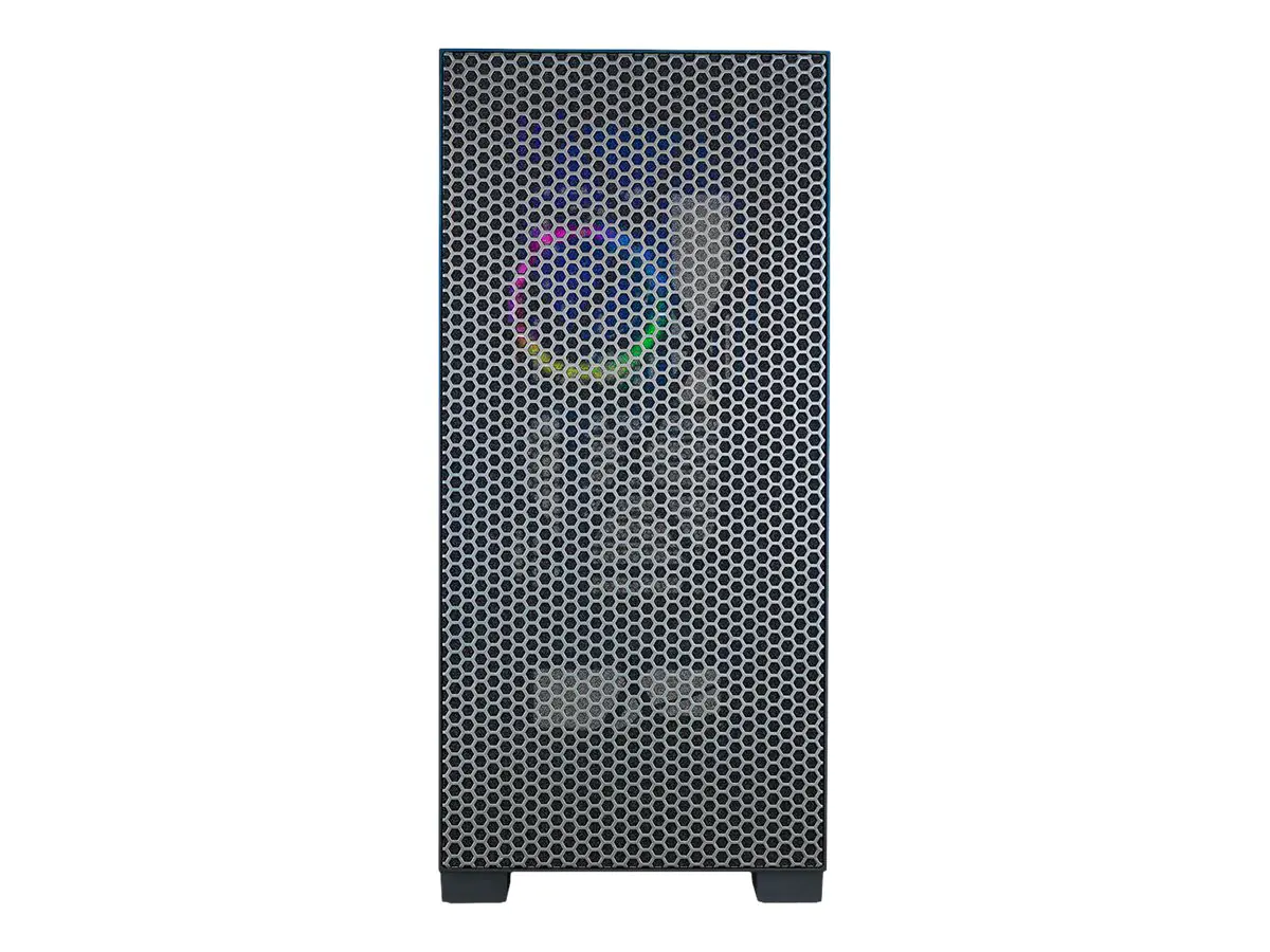 AZZA HIVE 450 - Mid tower - E-ATX - Seitenteil mit Fenster (gehärtetes Glas) - keine Spannungsversorgung (ATX) - Schwarz - USB/Audio
