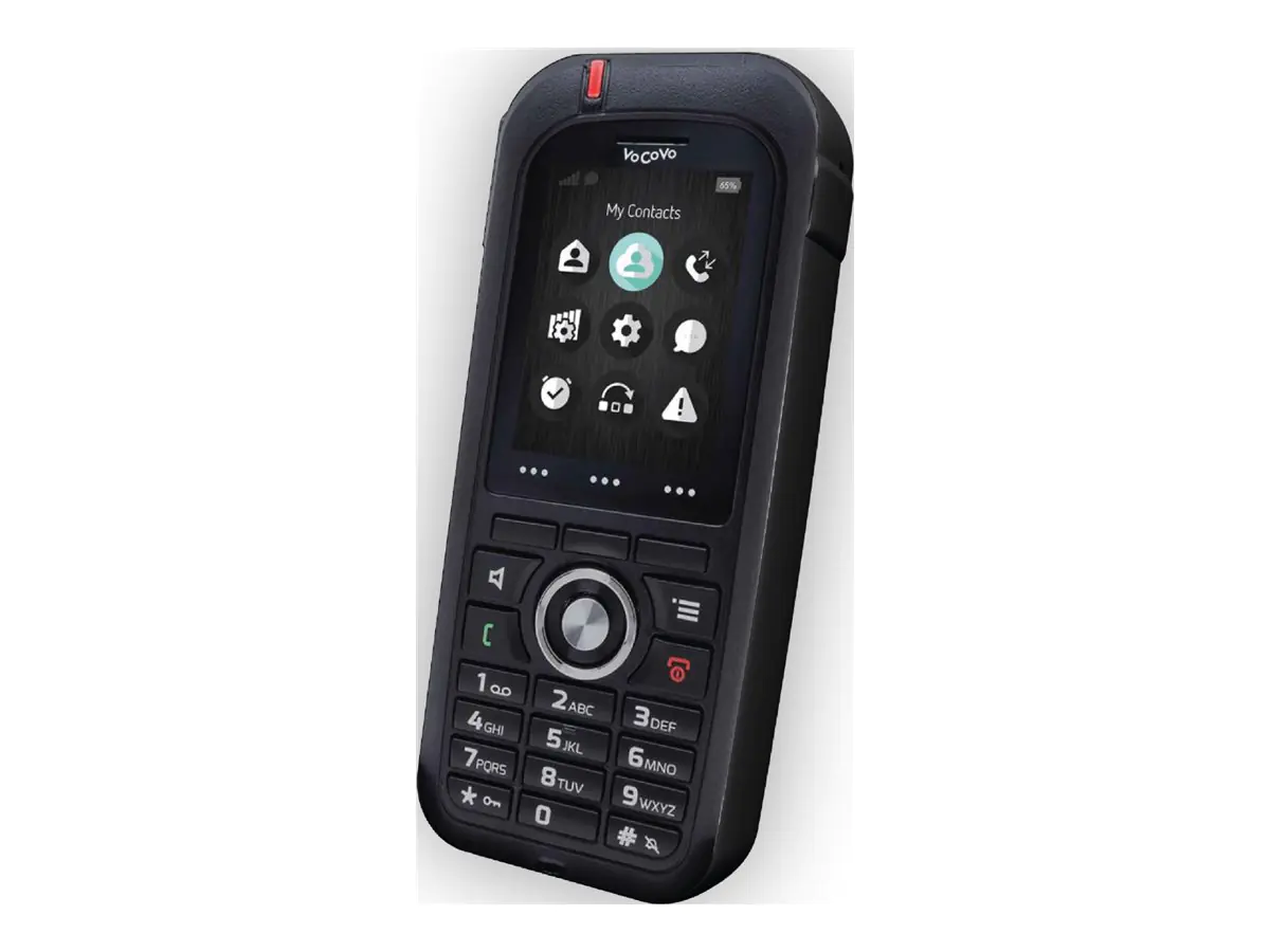 STRONGBYTE Robustes DECT-Handgerät mit Netzkabel und VCV2380