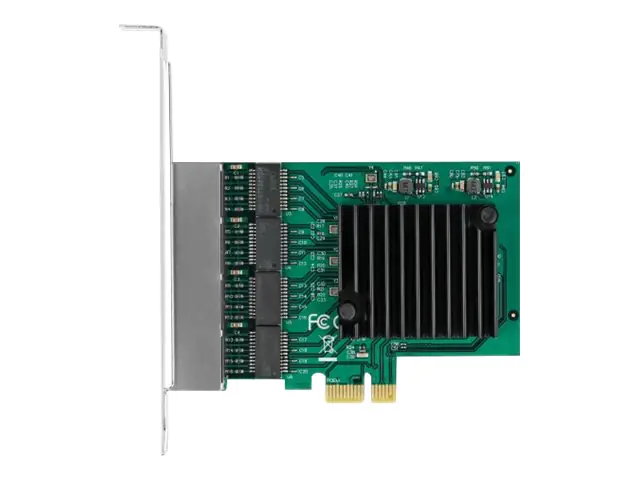 Delock - Netzwerkadapter - PCIe 2.0 Low-Profile - Gigabit Ethernet x 4