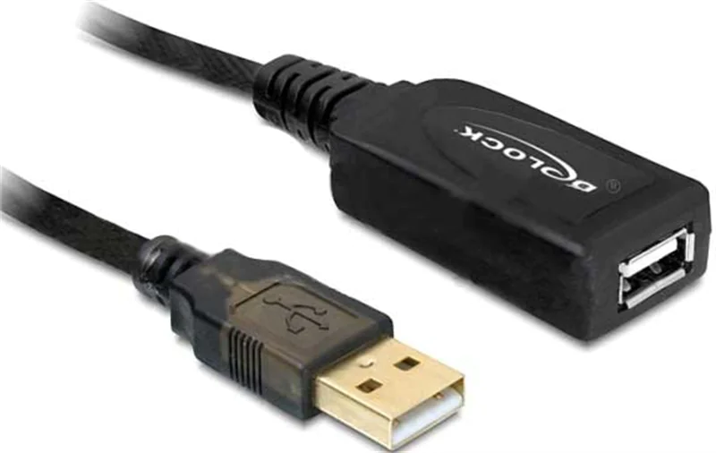 Delock USB Cable - USB-Verlängerungskabel - USB (M) zu USB (W) - USB 2.0 - 20 m Delock USB Cable - USB-Verlängerungskabel - USB (M) zu USB (W) - USB 2.0 - 20 m