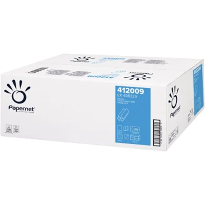 Papernet Papierhandtuch 412009 2lg. Z 22x24cm ws 20x200 Bl./Pack. Papernet Papierhandtuch 412009 2lg. Z 22x24cm ws 20x200 Bl./Pack.