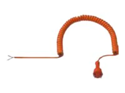 Bachmann - Stromkabel - Stromversorgung (S) zu ohne Stecker - 5 m - gewickelt - orange