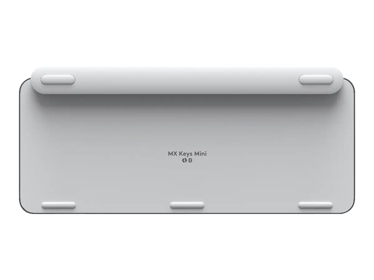 Logitech MX Keys Mini - Tastatur - hinterleuchtet - Bluetooth - QWERTY - GB - Pale Gray