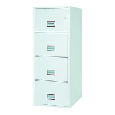 Phoenix Hängeregistraturschrank World Class Vertical Fire File 53 x 140,5 x 67,5 cm (B x H x T) Stahl weiß