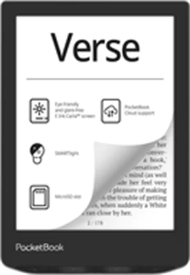 Pocketbook Verse - Mist Grey DACH-Version - E-Book-Reader - 8 GB PB629-M-WW-B