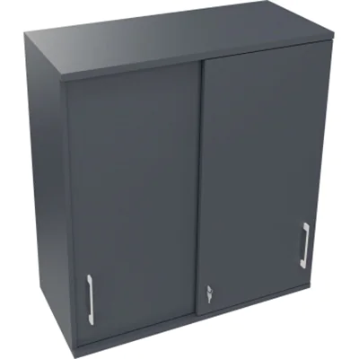 Aufsatz Schiebetürenschrank 3OH B1000xT442xH1088mm Lavagrau Aufsatz Schiebetürenschrank 3OH B1000xT442xH1088mm Lavagrau