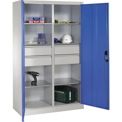 C+P Werkzeugschrank 89313042S10042 6Bd. 4Sch. 1950x1200x500mm lgr/lbl C+P Werkzeugschrank 89313042S10042 6Bd. 4Sch. 1950x1200x500mm lgr/lbl