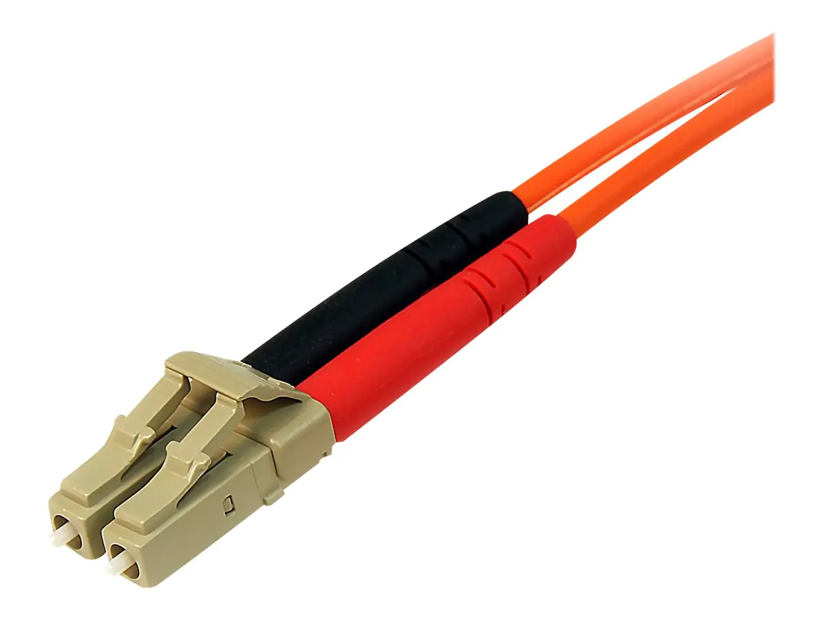StarTech 10m Fiber Optic Cable - Multimode Duplex 50/125 - LSZH - LC/LC - OM2 - LC to LC Fiber Patch Cable - Patch-Kabel - LC Multi-Mode (M)