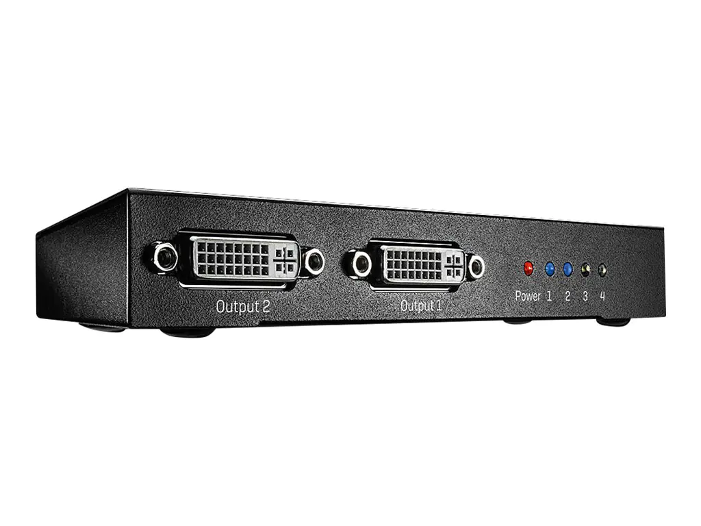 Lindy 4 Port DVI-D Single Link Splitter - Video -Verteiler