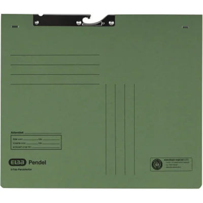 Pendelhefter A4 gn Zweifalz kfm/Amtsheft Manilakarton 320g Pendelhefter A4 gn Zweifalz kfm/Amtsheft Manilakarton 320g