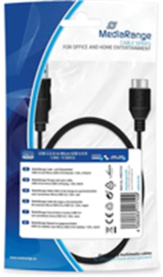 MEDIARANGE USB 3.0 ANSCHLUSSKABEL MRCS153 Micro USB 3.0 Stecker A+B - MRCS153 MEDIARANGE USB 3.0 ANSCHLUSSKABEL MRCS153 Micro USB 3.0 Stecker A+B - MRCS153
