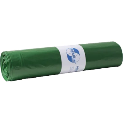 Abfallsack Standard 575x1000mm 70l grün 25 St./Pack. Abfallsack Standard 575x1000mm 70l grün 25 St./Pack.