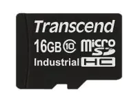 Transcend Industrial Temp SD100I - Flash-Speicherkarte - 16 GB - Class 10 - microSD