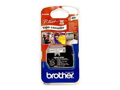 Brother M-K231BZ - Schwarz auf Weiß - Rolle (1,2 cm x 8 m) MK231BZ