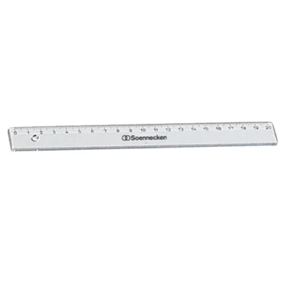 Soennecken Lineal 1820 20cm Kunststoff transparent Soennecken Lineal 1820 20cm Kunststoff transparent