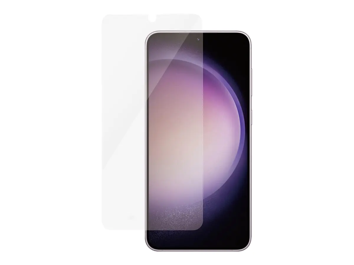 PanzerGlass - Bildschirmschutz für Handy - ultrabreite Passform - Glas - für Samsung Galaxy S23+