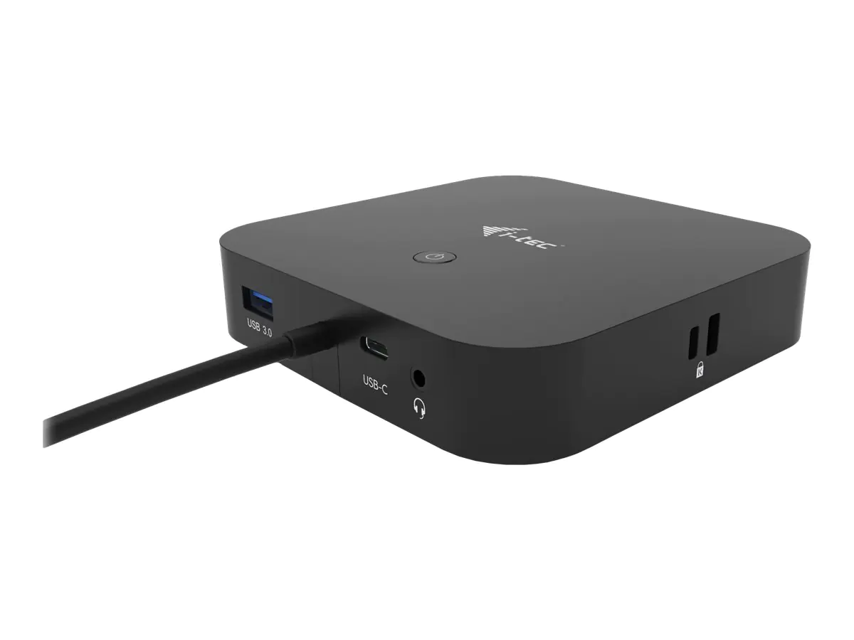 i-Tec - Dockingstation - USB-C / Thunderbolt 3 - DP, HDMI - 1GbE - 77 Watt - mit i-Tec Universal Charger 77 W