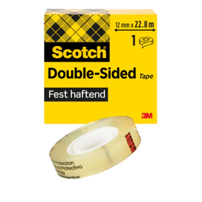 Scotch Klebefilm D6651222 12mmx22,8m beidseitig klebend Scotch Klebefilm D6651222 12mmx22,8m beidseitig klebend