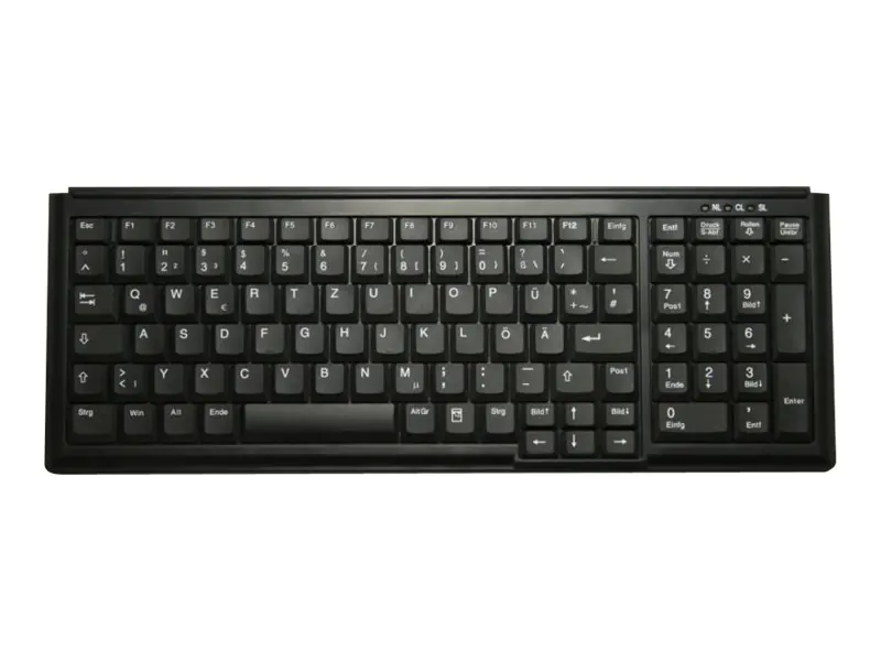 Cherry Active Key AK-7000 - Tastatur - USB - USA - Schwarz