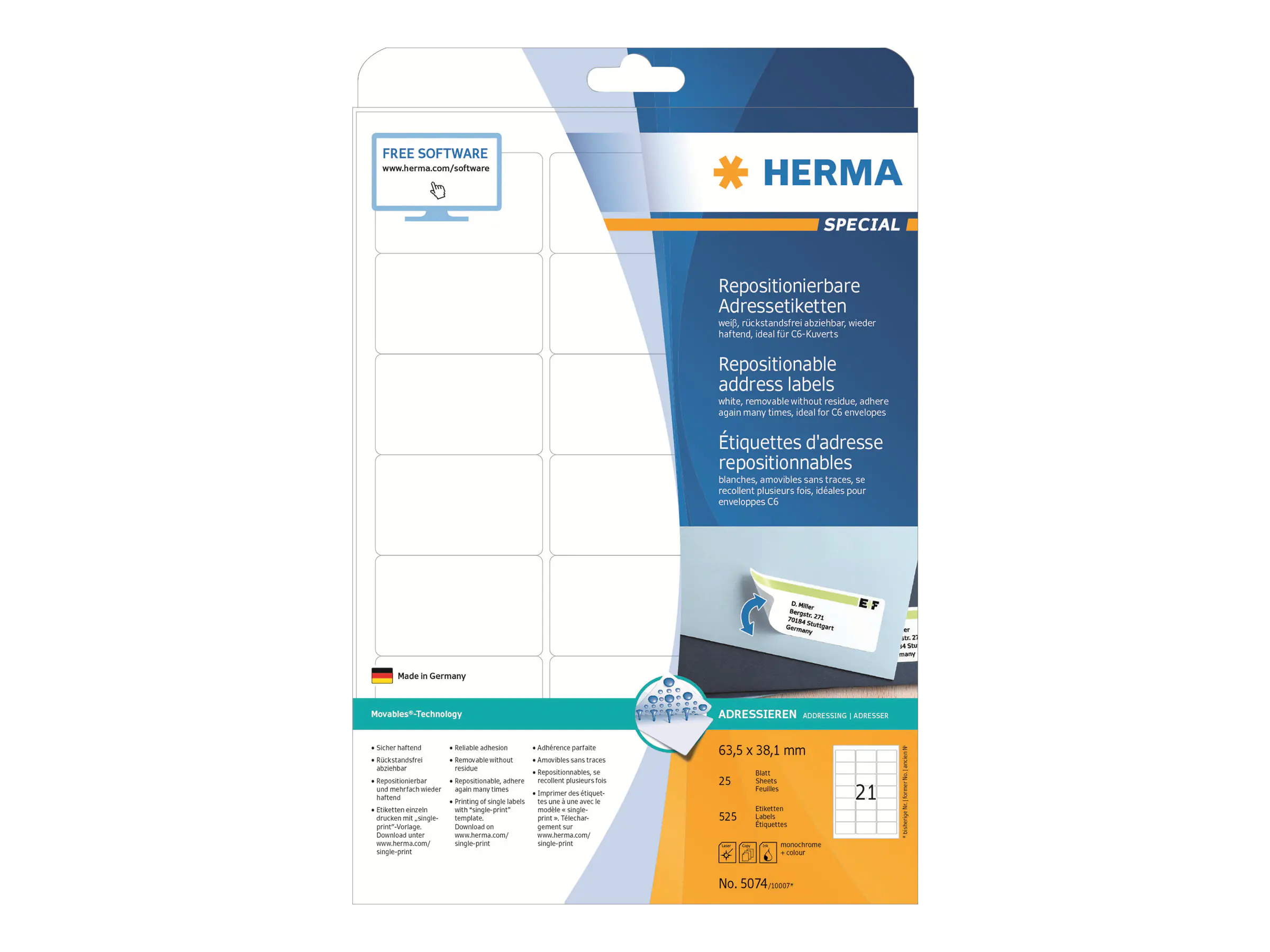 HERMA H 5074