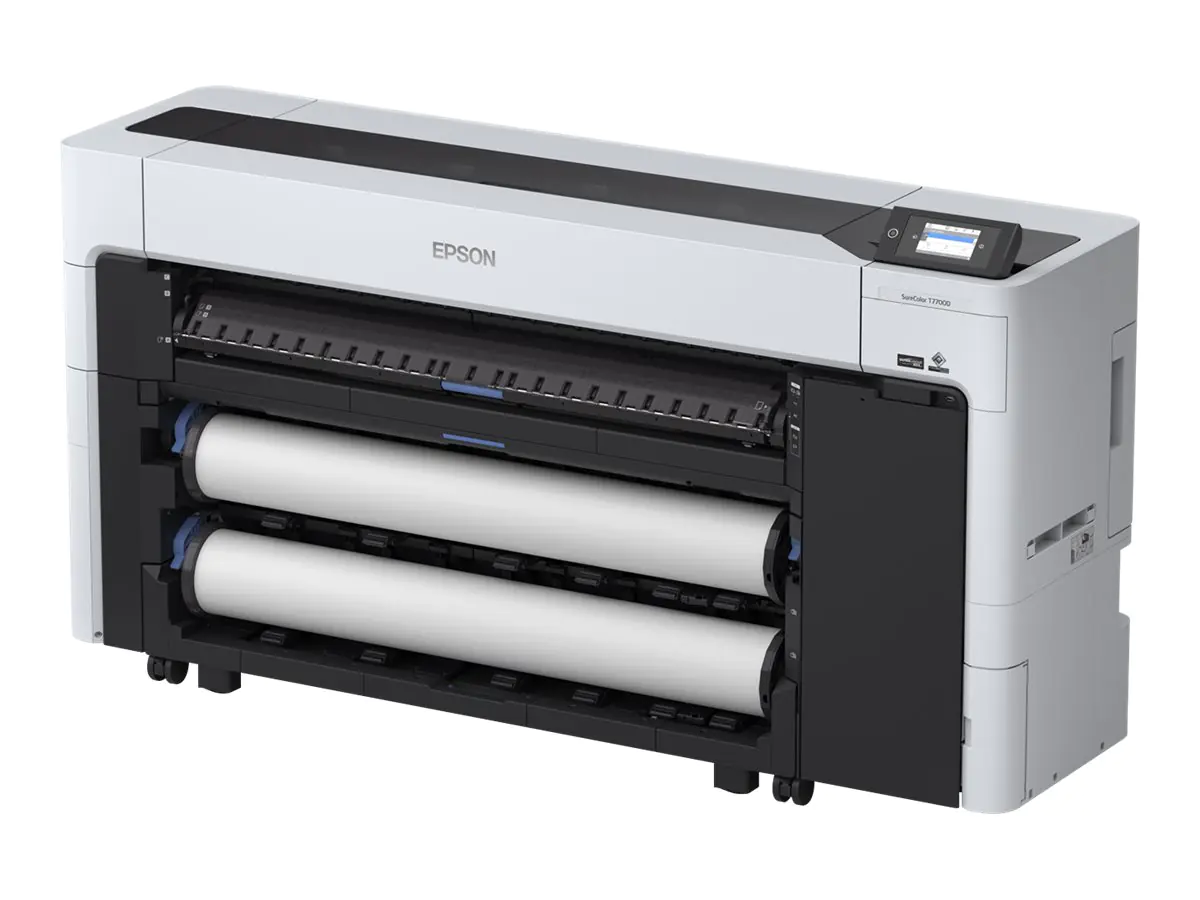 Epson SureColor SC-T7700D - 1118 mm (44") Großformatdrucker - Farbe - Tintenstrahl - Rolle (111,8 cm) - 2400 x 1200 dpi - USB 2.0, Gigabit LAN, Wi-Fi(ac)