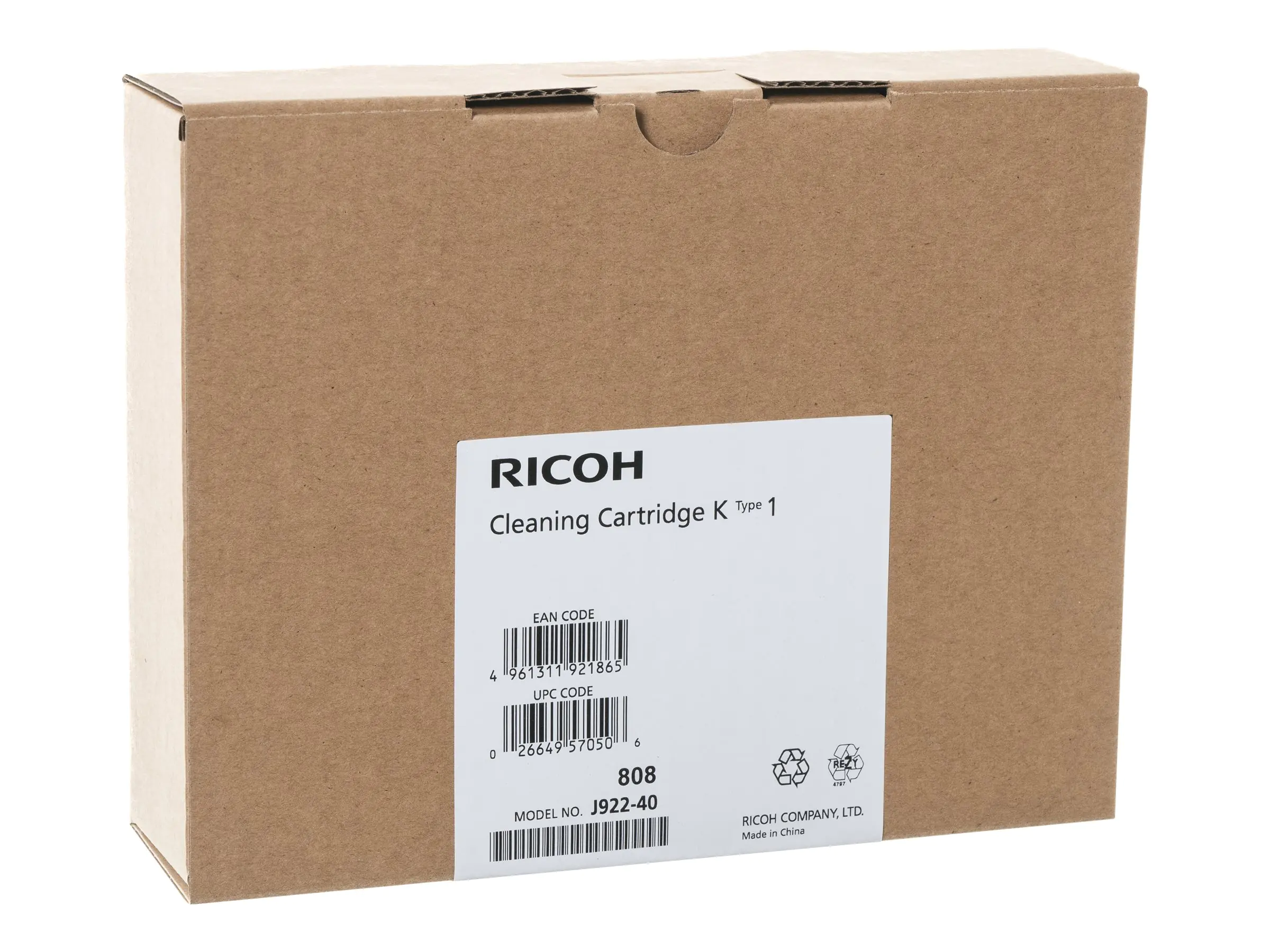 Ricoh Schwarz - Reinigungskassette - für Ricoh 257050