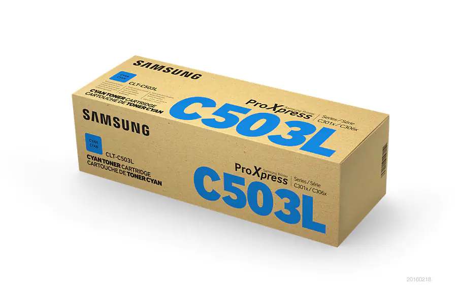 Samsung CLT-C503L - Hohe Ergiebigkeit - Cyan - Original - Tonerpatrone (SU014A) - für ProXpress SL-C3010DW, SL-C3010ND, SL-C3060FR, SL-C3060FW, SL-C3060ND Samsung CLT-C503L - Hohe Ergiebigkeit - Cyan - Original - Tonerpatrone (SU014A) - für ProXpress SL-C3010DW, SL-C3010ND, SL-C3060FR, SL-C3060FW, SL-C3060ND