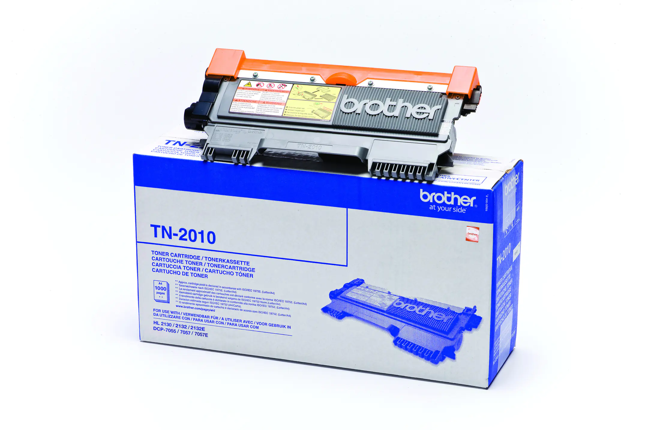 Brother TN2010 - Schwarz - Original - Tonerpatrone - für Brother DCP-7055, DCP-7055W, DCP-7057, DCP-7057E, HL-2130, HL-2132, HL-2135W Brother TN2010 - Schwarz - Original - Tonerpatrone - für Brother DCP-7055, DCP-7055W, DCP-7057, DCP-7057E, HL-2130, HL-2132, HL-2135W