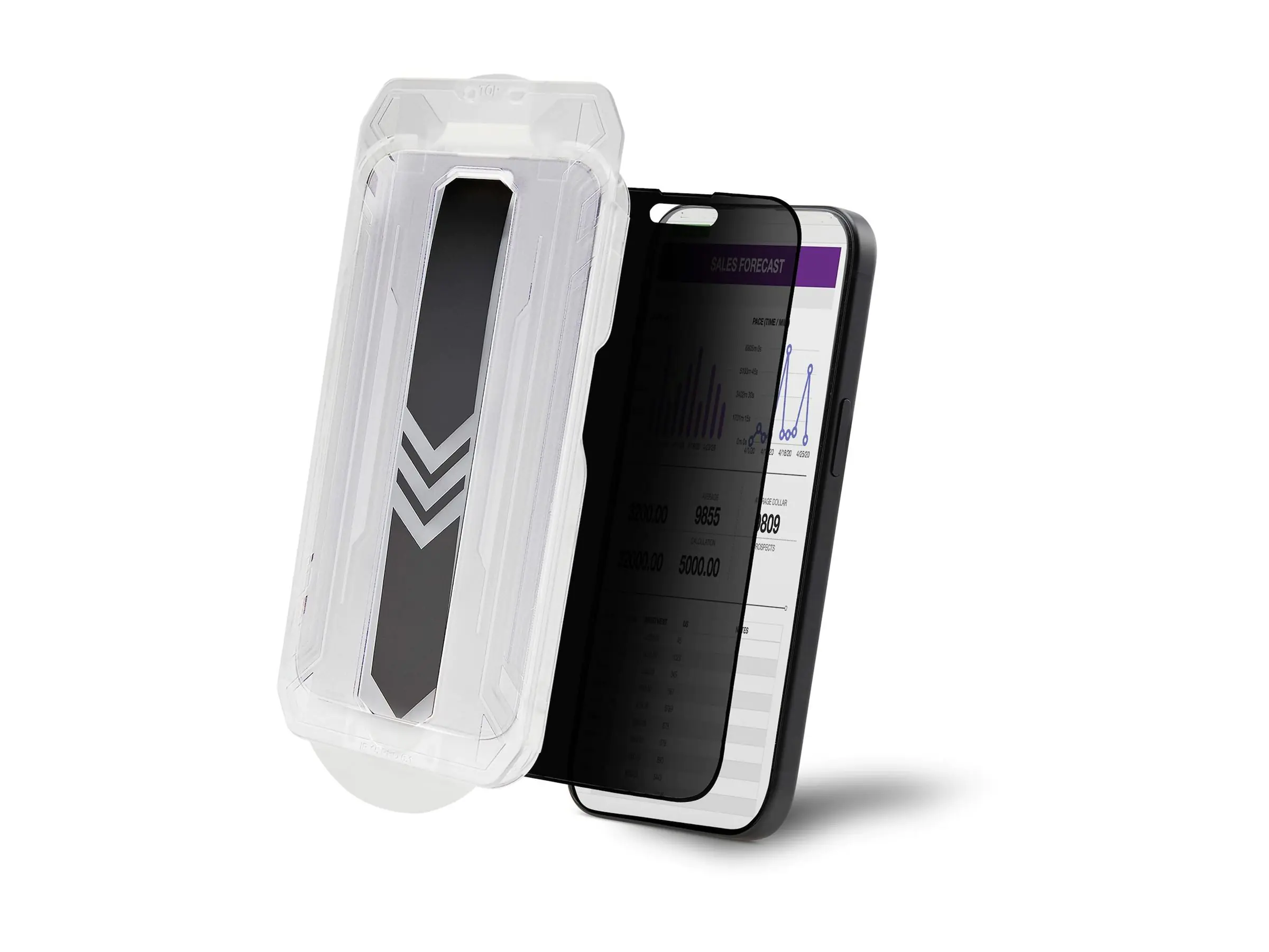 StarTech.com Bildschirmschutz für Handy - 4-Wege, Sichtschutzfilter, für Hochformat/Querformat, to