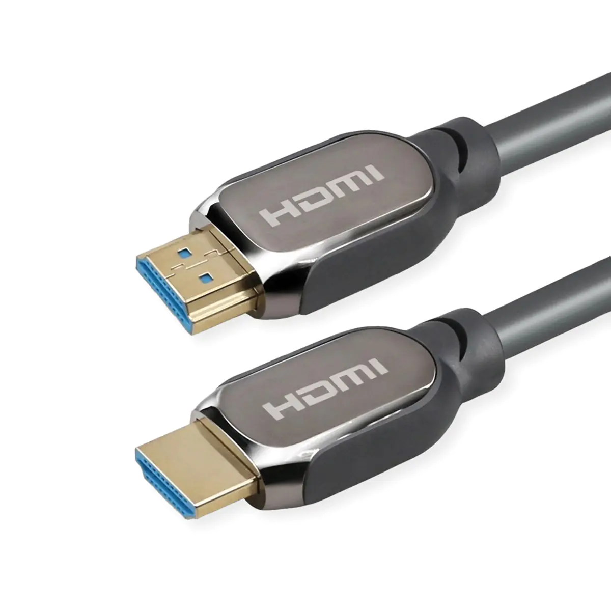 ROLINE HDMI-Kabel mit Ethernet - HDMI männlich zu HDMI männlich - 2 m - Doppelisolierung - Noir - im Freien, 8K50/60Hz (7680 x 4320) 11.04.6011