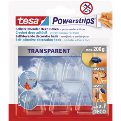 tesa Dekohaken Powerstrips 58900-00013 30mm tr 5 St./Pack. tesa Dekohaken Powerstrips 58900-00013 30mm tr 5 St./Pack.