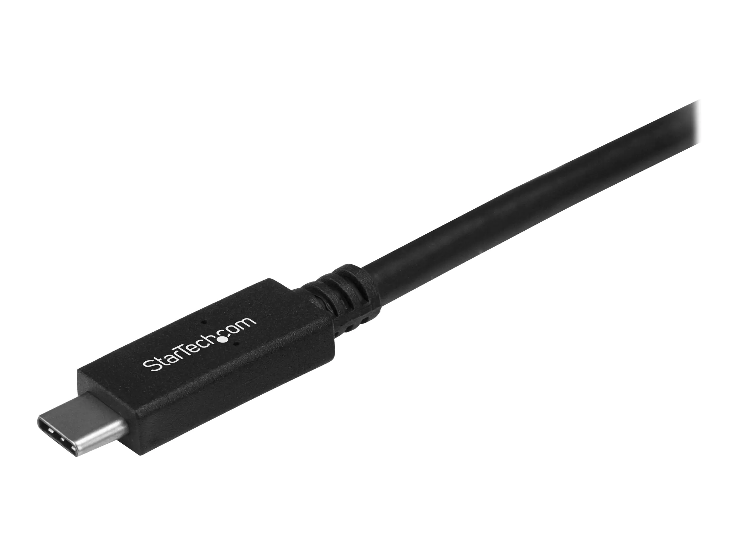 StarTech USB-C Kabel mit Power Delivery (3A) - St/St - 2m - USB 3.0 - Zertifiziert - USB 3.0 Typ C Kabel - USB 3.1 Gen1 (5Gbit/s) - USB-Kabel - USB-C (M) bis USB-C (M) - USB 3.1 - 3 A - 2 m - Schwarz - für P/N: DKT30CHCPD, HB30C5A2CSC, HB30C5A2CST, MST30C StarTech USB-C Kabel mit Power Delivery (3A) - St/St - 2m - USB 3.0 - Zertifiziert - USB 3.0 Typ C Kabel - USB 3.1 Gen1 (5Gbit/s) - USB-Kabel - USB-C (M) bis USB-C (M) - USB 3.1 - 3 A - 2 m - Schwarz - für P/N: DKT30CHCPD, HB30C5A2CSC, HB30C5A2CST, MST30C