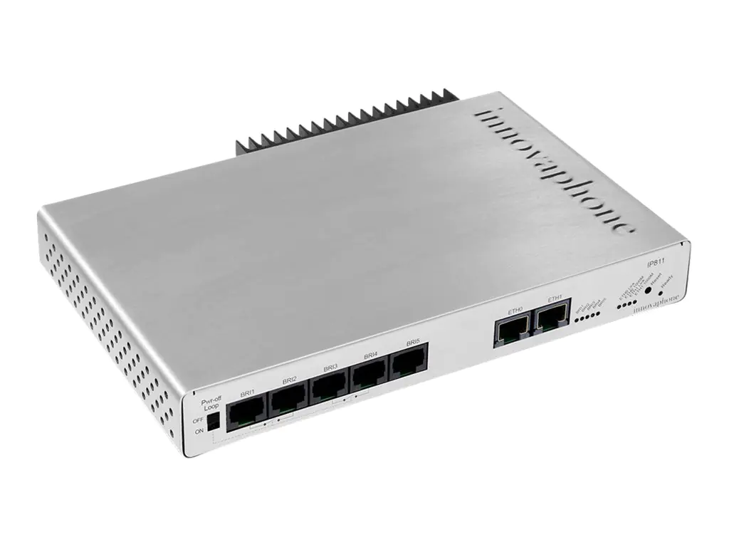Innovaphone IP811 - VoIP-Gateway - 2 Anschlüsse - GigE - 1U