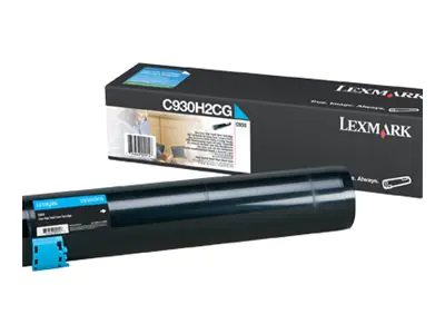 Lexmark - Hohe Ergiebigkeit - Cyan - Original - Tonerpatrone LCCP - für Lexmark C935dn, C935dtn, C935dttn, C935hdn