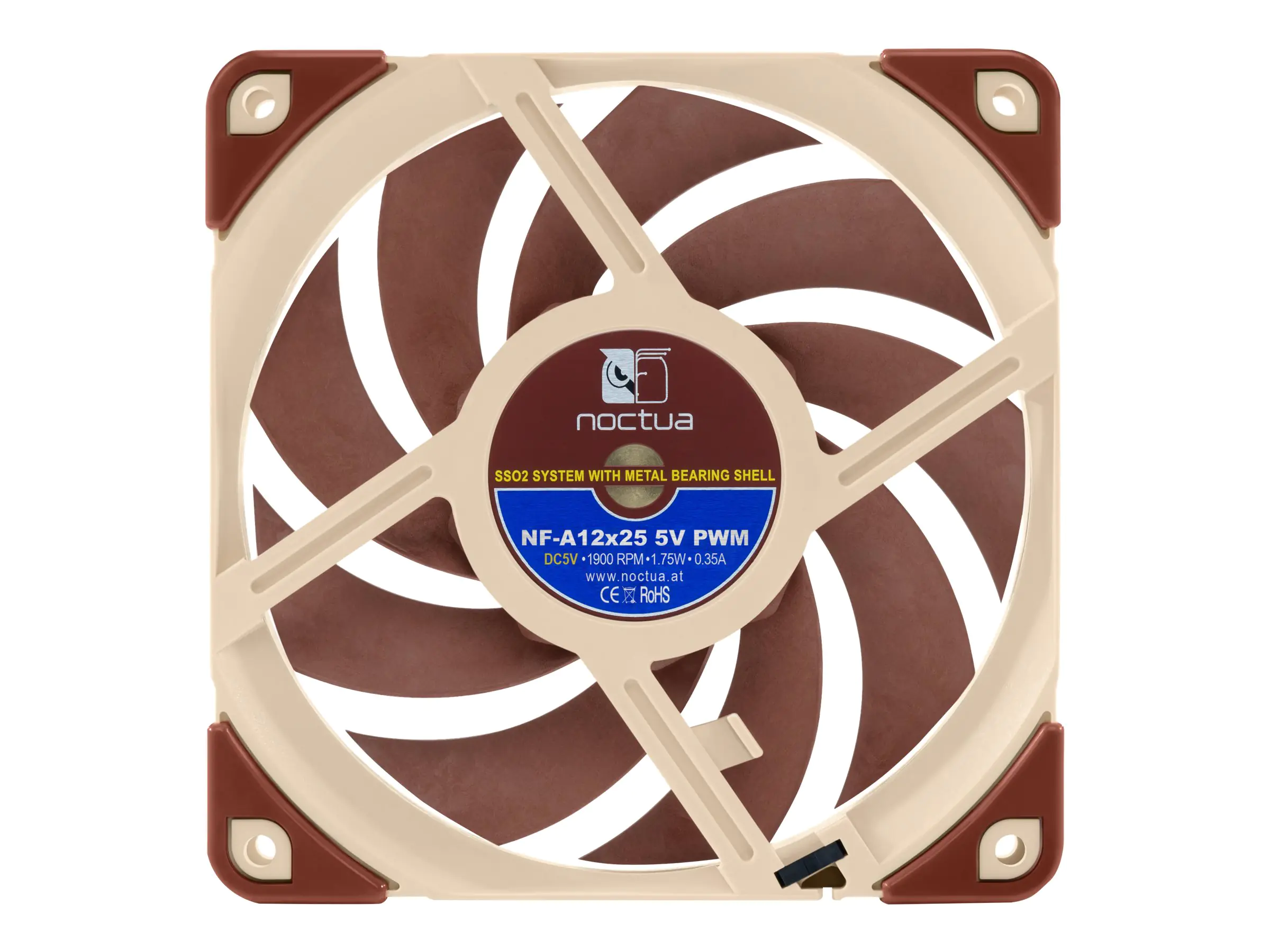 Noctua NF-A12x25 5V PWM - Gehäuselüfter - 120 mm