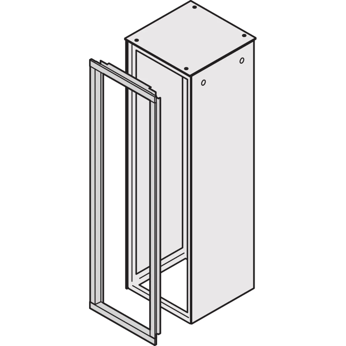 SCHROFF 21130234 Dekorahmen B x H 600 mm 1800 1 St.