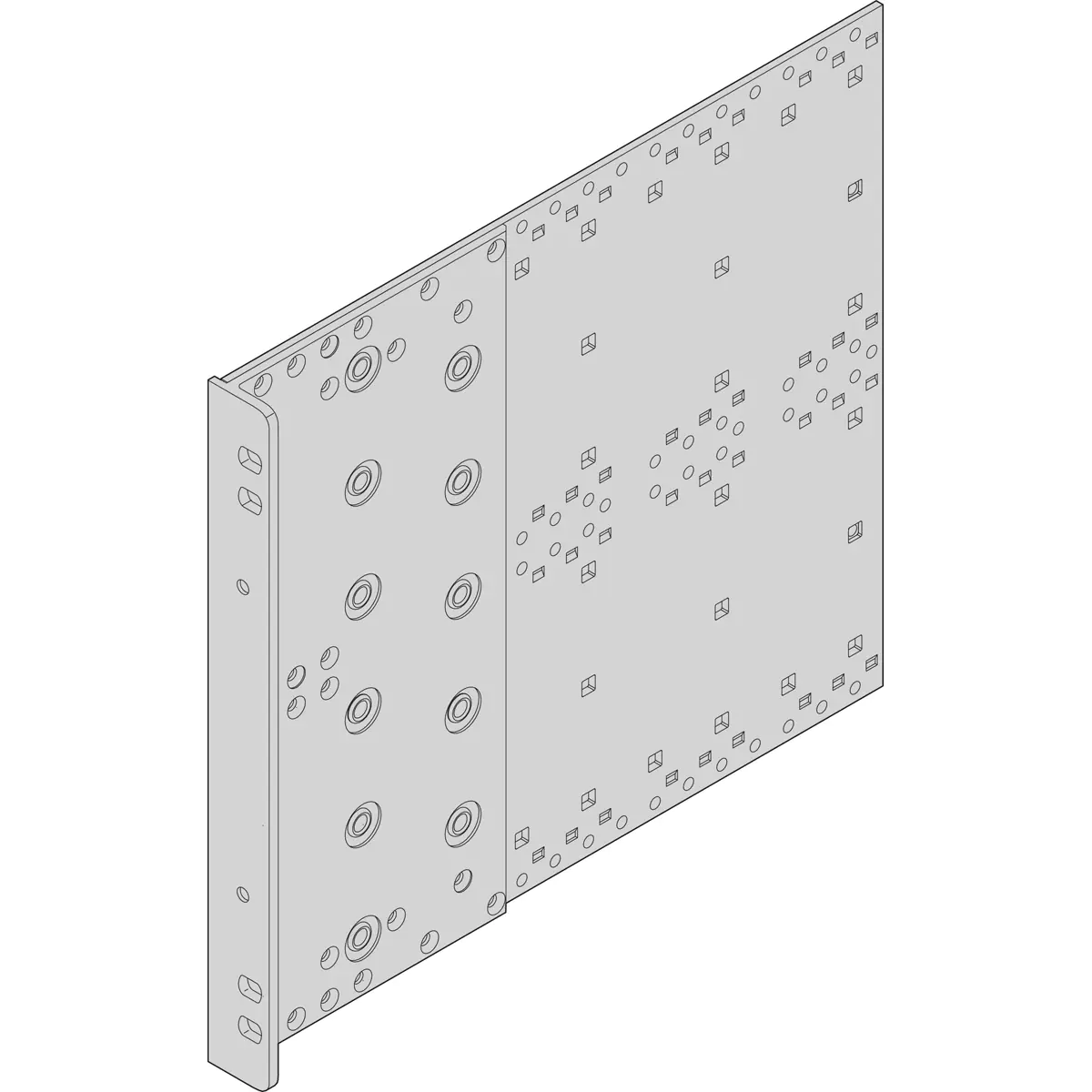 SCHROFF SEITENWD.R 6HE 355T (2ST) 24568451 - Rack -Zubehör
