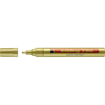edding Lackmarker 750 4-750053 2-4mm Rundspitze permanent gold edding Lackmarker 750 4-750053 2-4mm Rundspitze permanent gold