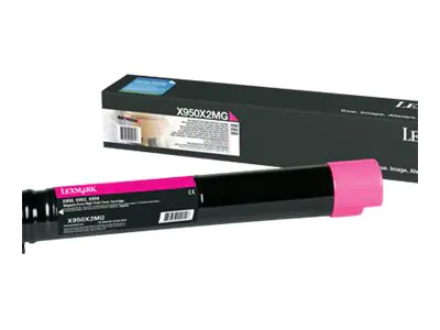 Lexmark - Besonders hohe Ergiebigkeit - Magenta - Original - Tonerpatrone LCCP - für Lexmark X950DE, X950dhe, X950dte, X952, X952DE, X952dhe, X952DTE, X954DE, X954DHE