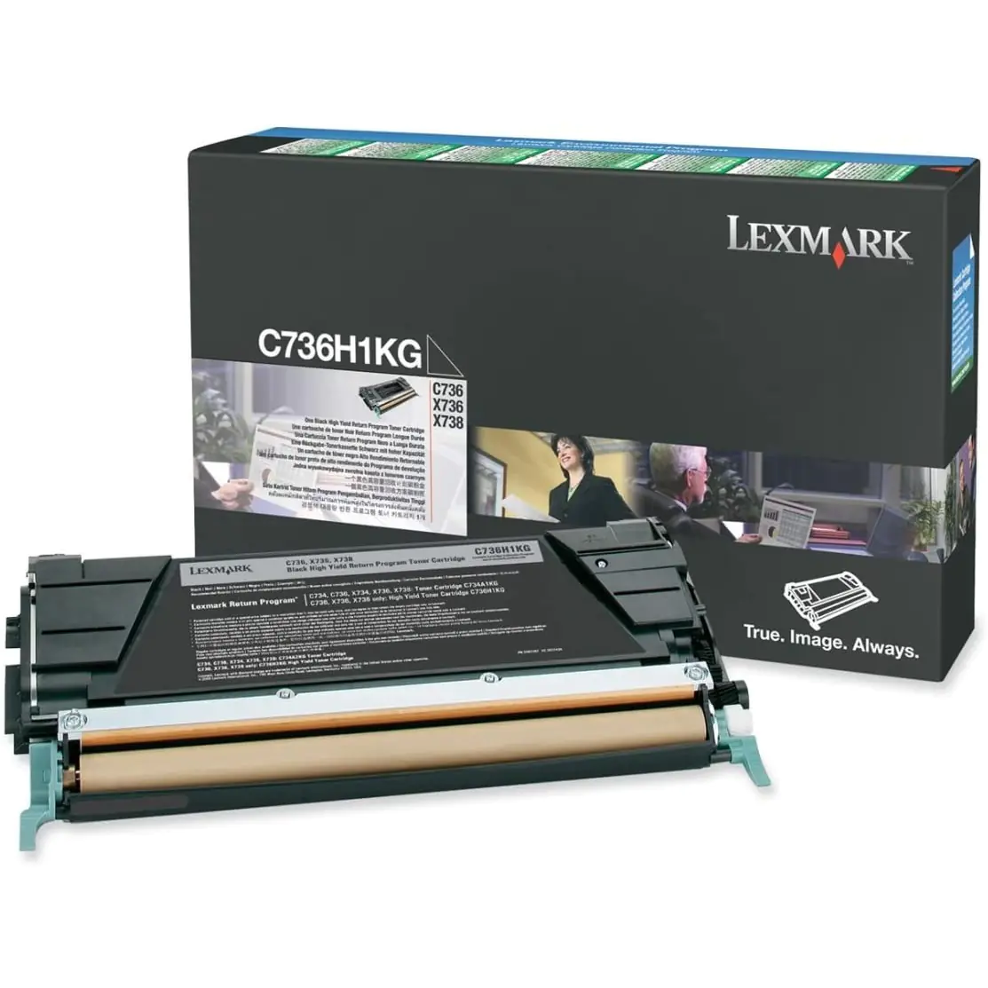 Lexmark - Hohe Ergiebigkeit - Schwarz - Original - Tonerpatrone LCCP, LRP - für Lexmark C736dn, C736dtn, C736N, X736de, X738de, X738dte Lexmark - Hohe Ergiebigkeit - Schwarz - Original - Tonerpatrone LCCP, LRP - für Lexmark C736dn, C736dtn, C736N, X736de, X738de, X738dte