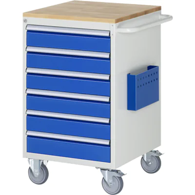 RAU Werkstattwagen 7000 580 x 975 x 650 mm (B x H x T) 6 Schubladen RAU Werkstattwagen 7000 580 x 975 x 650 mm (B x H x T) 6 Schubladen