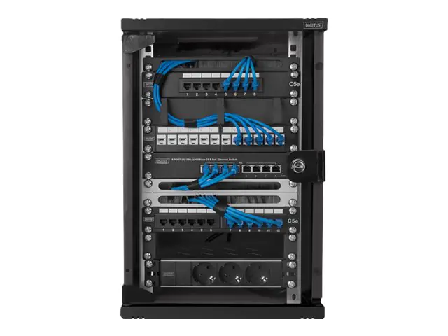 DIGITUS Wandgehäuse 254 mm (10") - 312x300 mm (BxT) DN-10-09U-B