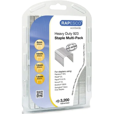 RAPESCO Heftklammer Multi Pack 923 1246 verzinkt 3.200 St./Pack. RAPESCO Heftklammer Multi Pack 923 1246 verzinkt 3.200 St./Pack.
