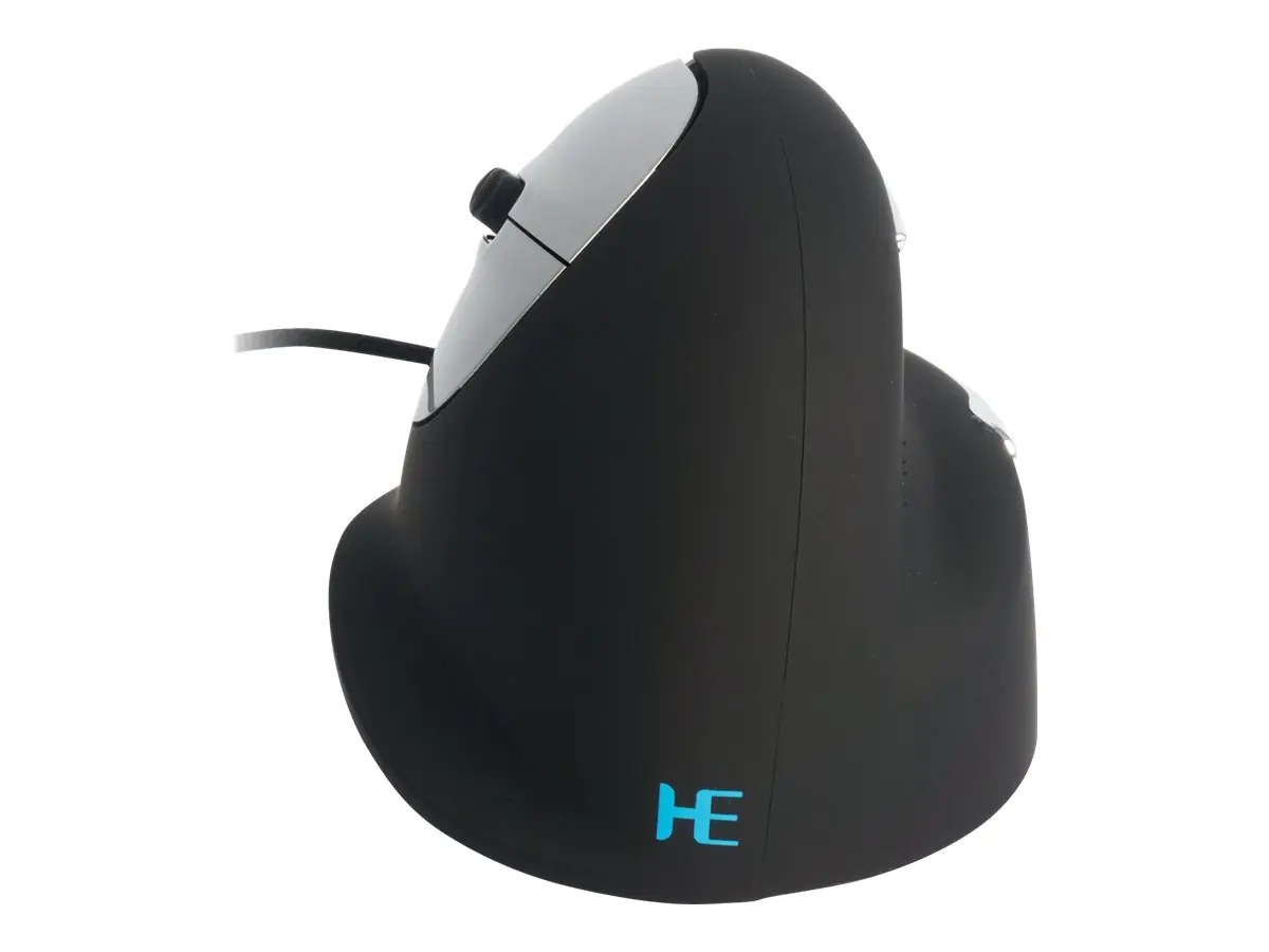 R-Go Ergonomische Maus HE Break - Maus - ergonomisch - Für Linkshänder - 5 Tasten - kabelgebunden - USB R-Go Ergonomische Maus HE Break - Maus - ergonomisch - Für Linkshänder - 5 Tasten - kabelgebunden - USB