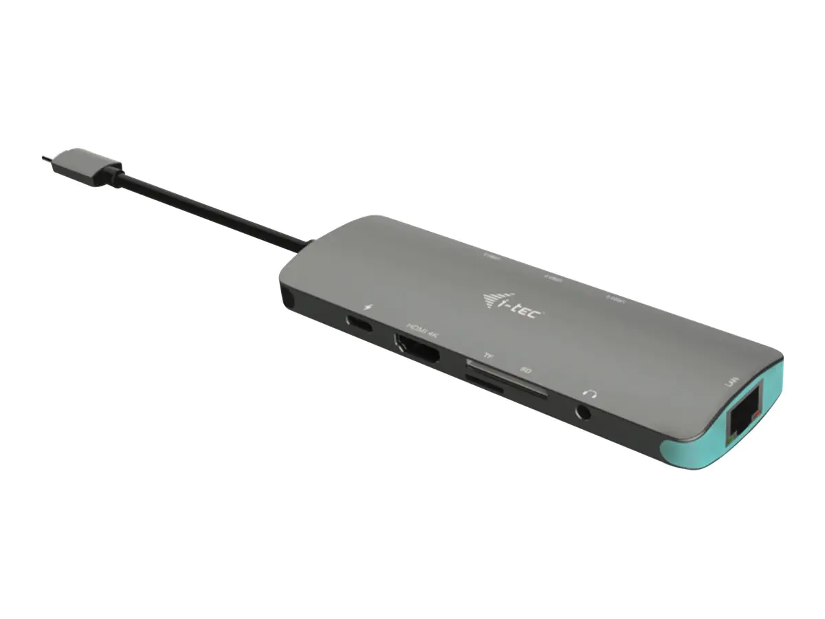 i-Tec USB-C Metal Nano Docking Station 4K HDMI LAN + Power Delivery - Dockingstation - USB-C 3.1 - HDMI - 1GbE i-Tec USB-C Metal Nano Docking Station 4K HDMI LAN + Power Delivery - Dockingstation - USB-C 3.1 - HDMI - 1GbE